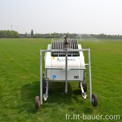 Systèmes d&#39;irrigation à petite échelle avec enrouleur de tuyau